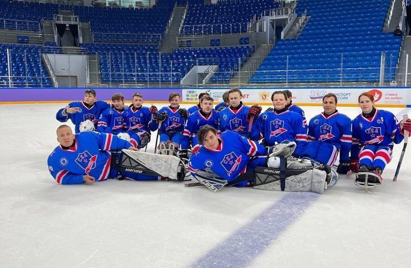 Команда «СКА-Стрела» — серебряный призёр V Всероссийского Фестиваля адаптивного хоккея!
